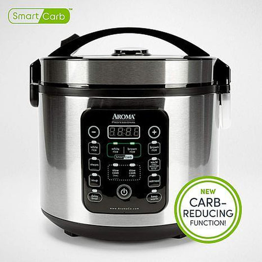 Aroma ARC-1120SBL 20-Cup Smart Carb Rice Cooker